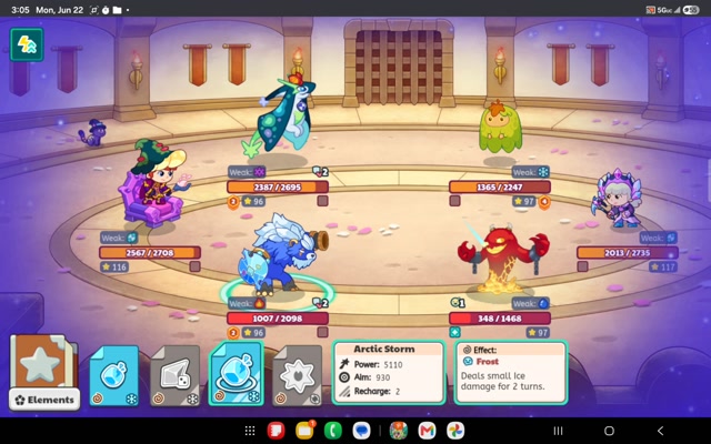 Duel stadium battles