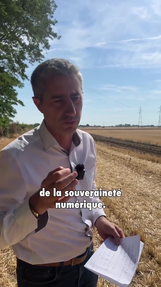 Au milieu de la France dans l'Indre Google va construire