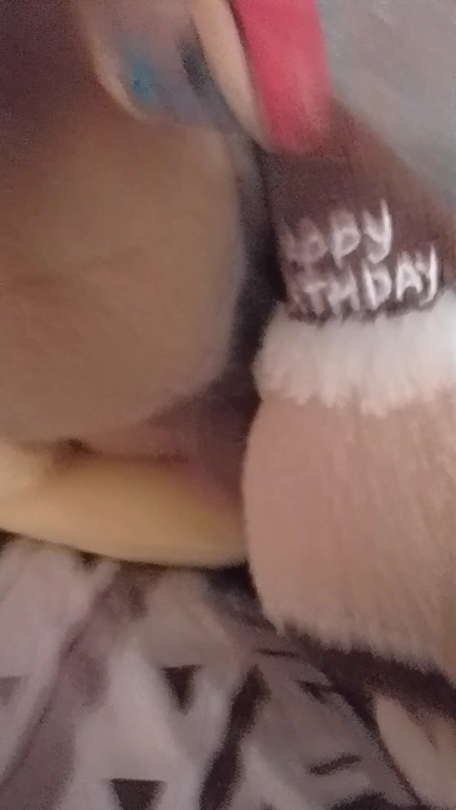 Mostrando mi peluche en w025 navidad
