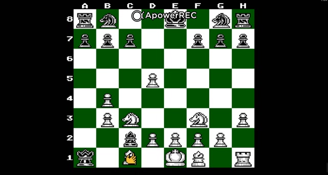 Chessmaster NES partida 4 - parte 3