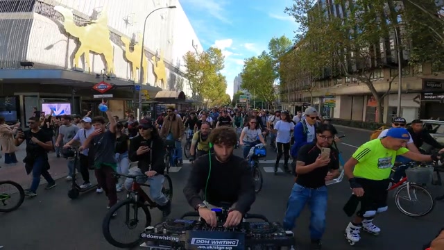Drum & Bass On The Bike - MADRID