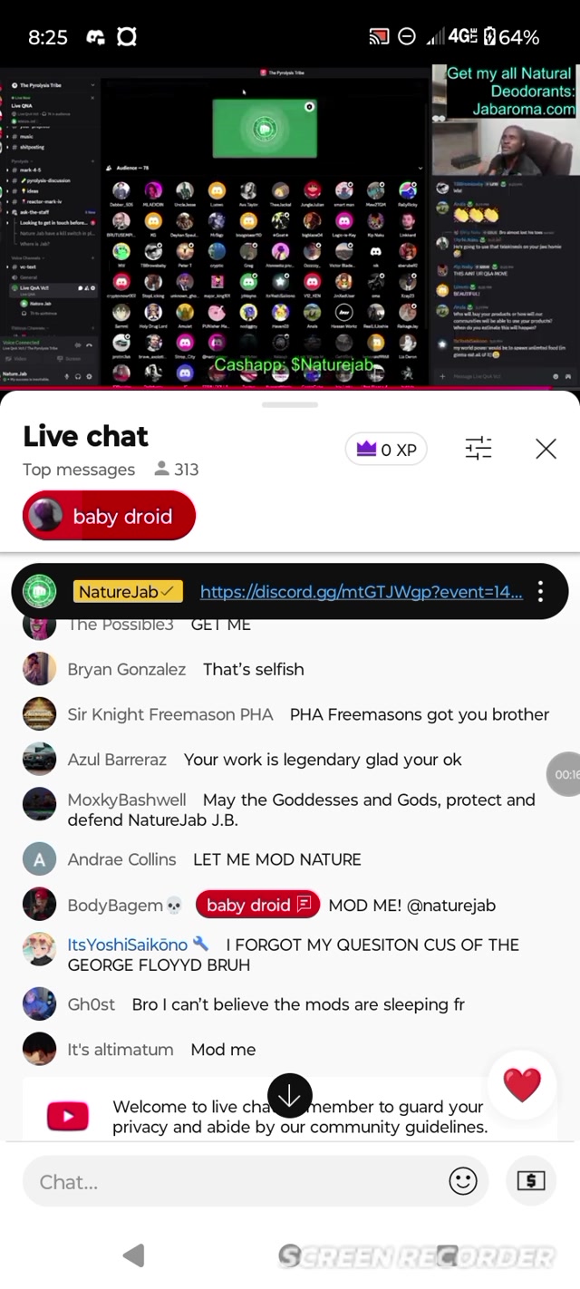 NatureJab gets Floyded by George Floyd 