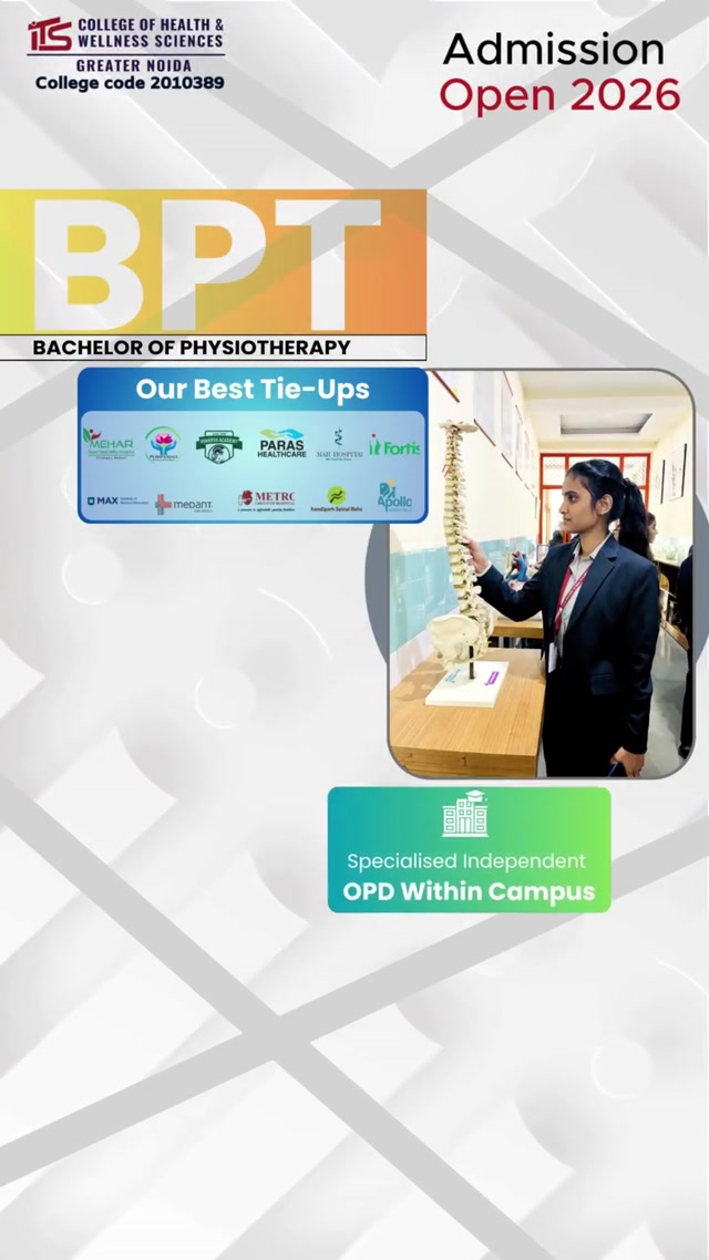 BPT colleges in Greater Noida: A Complete Guide to Building a Career in Physiotherapy