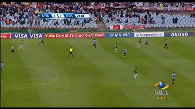 Uruguay 4x2 Bolivia - Eliminatorias Sudamericanas Brasil 2014 (Fecha 1) - Partido Completo - Caracol TV (2011)
