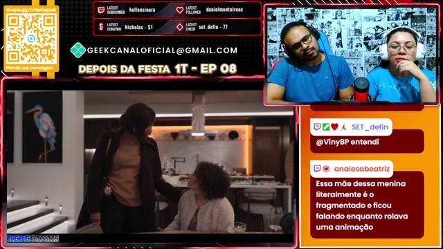 React de depois da festa T1 EP 8