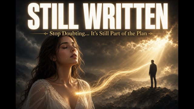 Still Written   God Is Saying Stop Doubting That Person Is Still Part of My Plan for You