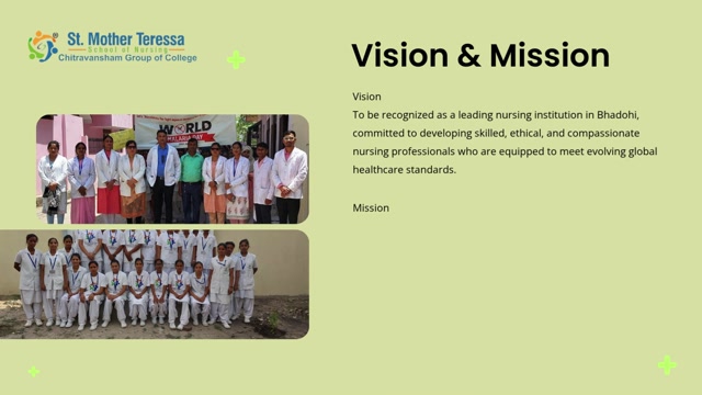 Best College For Nursing in Bhadohi - St. Mother Teresa School of Nursing