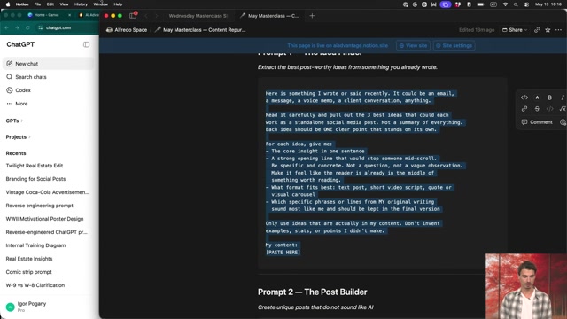Turn What You've Already Written Into Ready-to-Post Content.