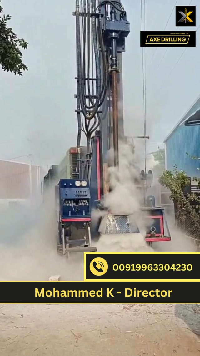 truck mounted drilling rig