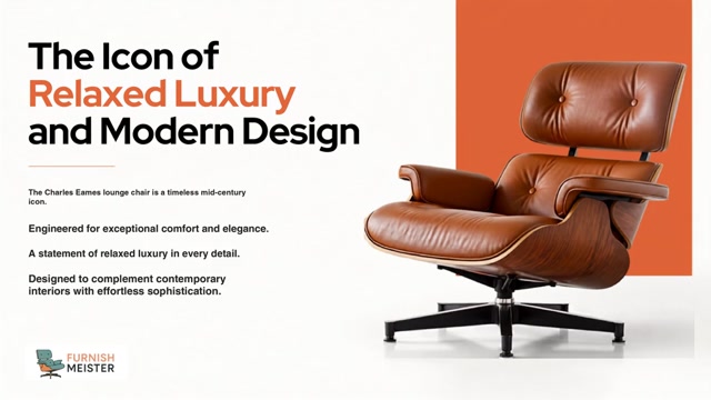 Quand choisir le Charles Eames Lounge Chair pour un intérieur élégant