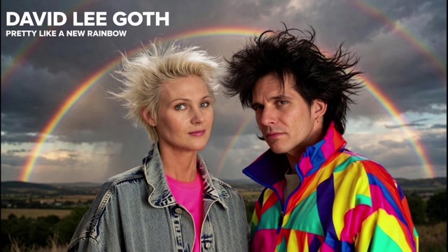 DAVID LEE GOTH PRETTY LIKE A NEW RAINBOW