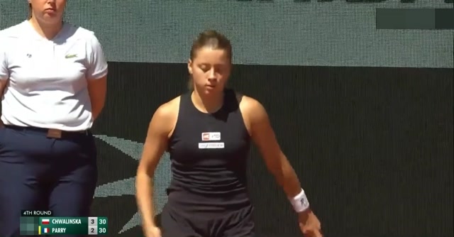 Maja Chwalinska vs Diane Parry 4rd RG 2026-06-01