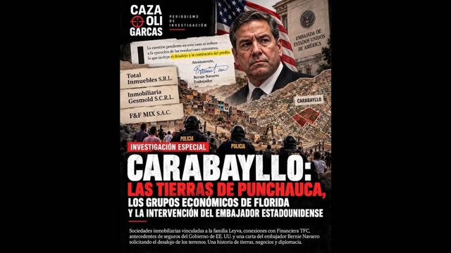 LAS TIERRAS DE PUNCHAUCA Y LA INTERVENCIÓN DEL EMBAJADOR ESTADOUNIDENSE