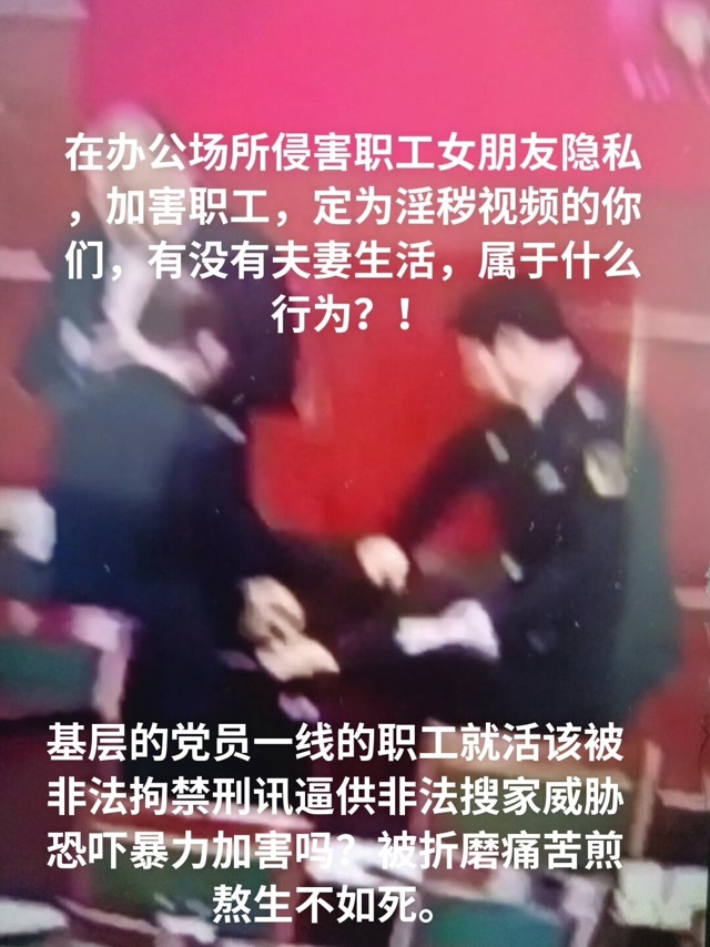 被非法拘禁刑讯逼供非法搜家，被威胁恐吓殴打，被教唆指使诱骗逼迫，被折磨蹂躏煎熬痛苦，生不如死