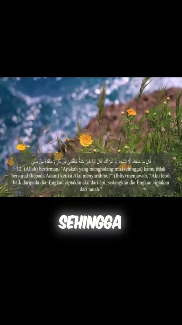 Iblis bersumpah akan menghadang manusia dari jalan yang lurus sebagai bentuk dendam
