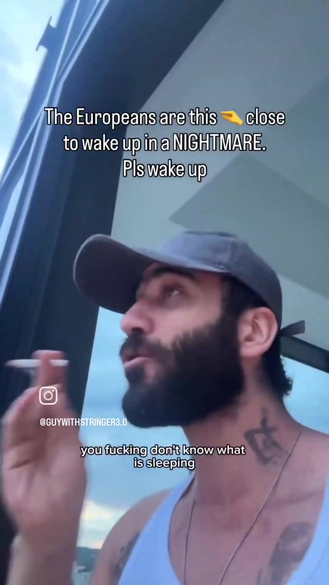 Europe is about to wake up in a fucking nightmare