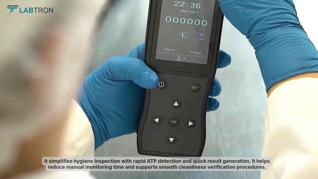 Labtron ATP Hygiene Monitoring System LAHMS-A10 | Rapid lab surface cleanliness detection.