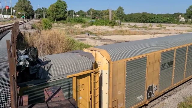 Train Crash in Bridge.