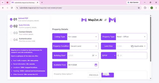 Submit Property Listings for Free  Real Estate Submission Tool  MapZot.AI