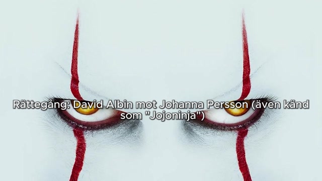 Rättegång David Albin mot Johanna Persson (även känd som Jojoninja)