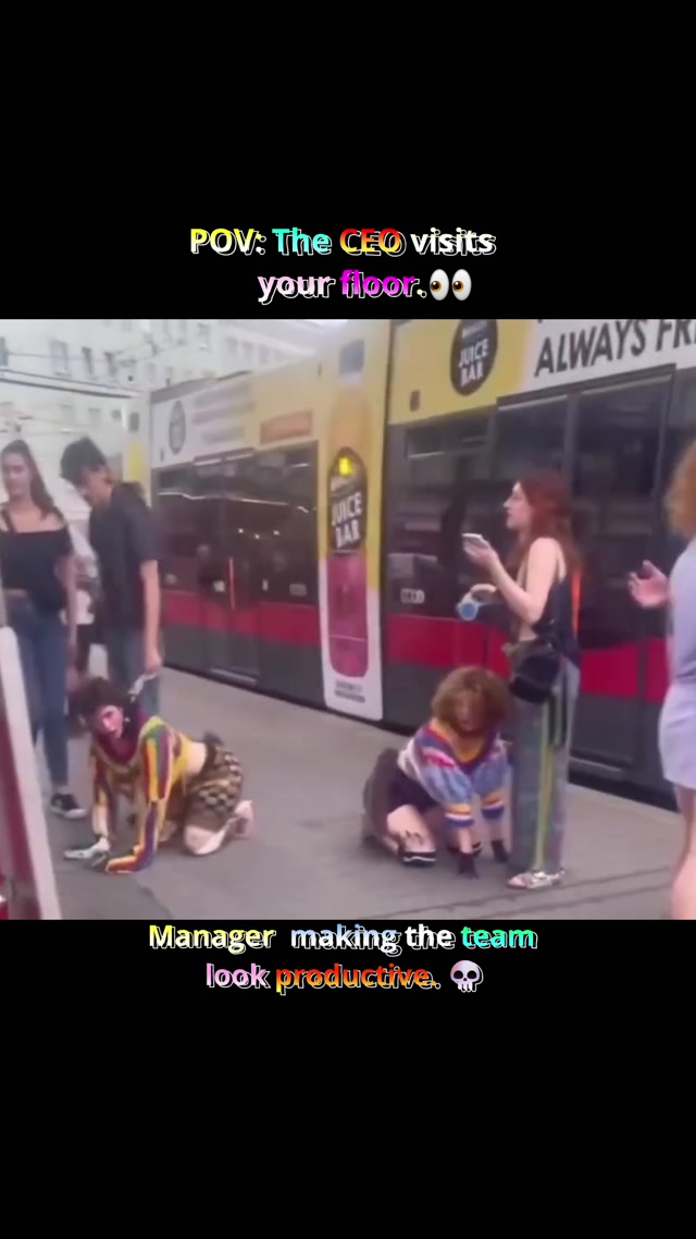 POV: The CEO Visits Your Floor… Suddenly Everyone Looks Busy