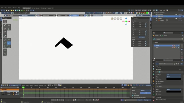 Bforartists 3.6.2 - Grease Pencil