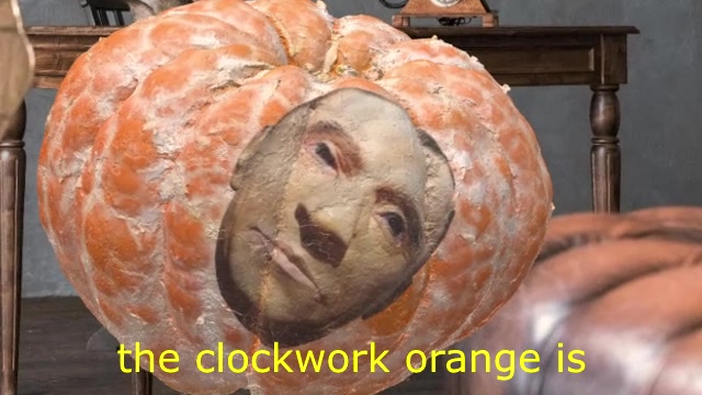 inny niż inni - mechaniczna mandarynka