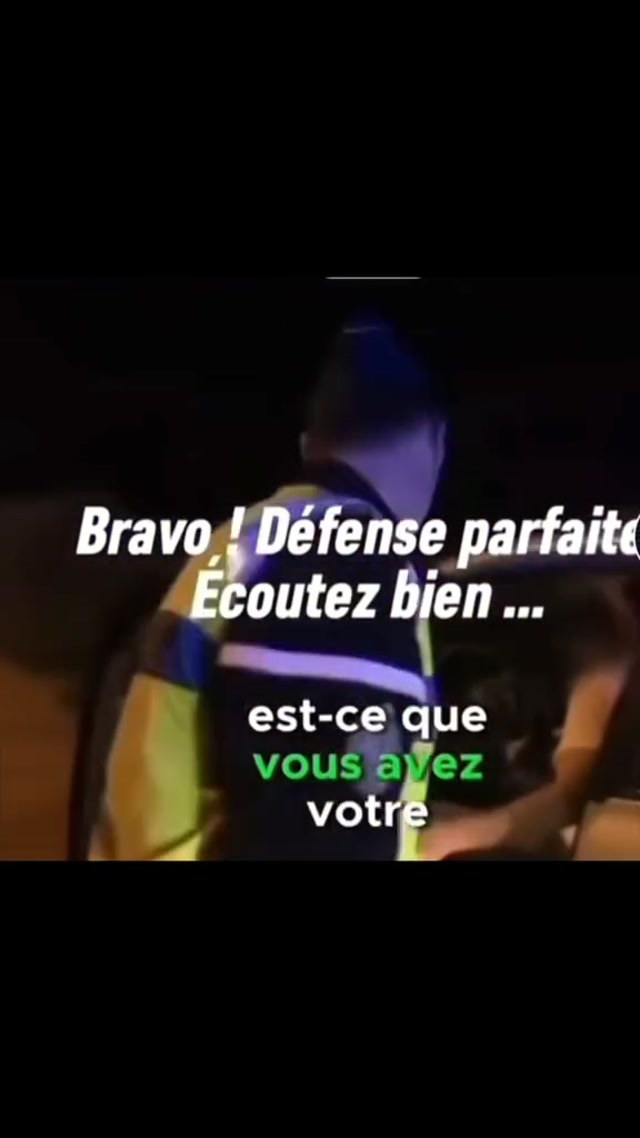 Ce monsieur ne veut pas se faire contrôler