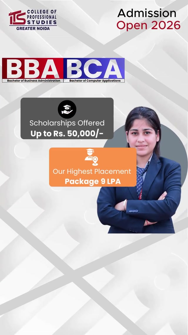 BBA BCA College With Placement Assistance – Build a Strong Career with ITS College of Professional Studies