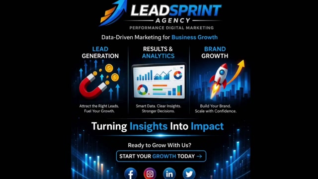 Boost Your Online Presence with Leadsprint Agency