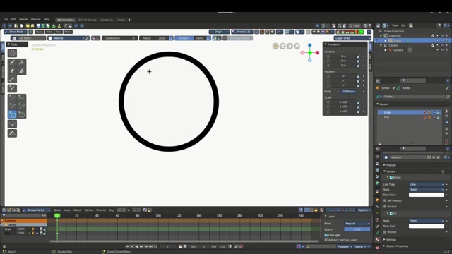 Bforartists 3.6.2 - Grease Pencil