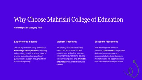 Best College of BSC in Mirzapur - Mahrishi College of Eduation
