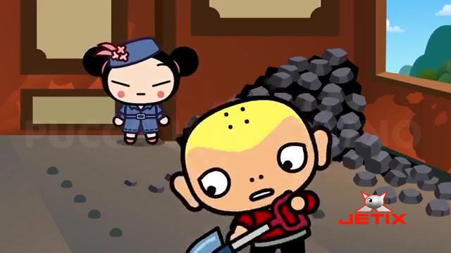 Pucca - Temporada 1 - Capítulo 26B (Problema Sobre Rieles) - Español Latino - Jetix