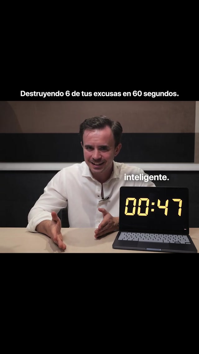 Tu fuerza comienza donde terminan tus excusas.