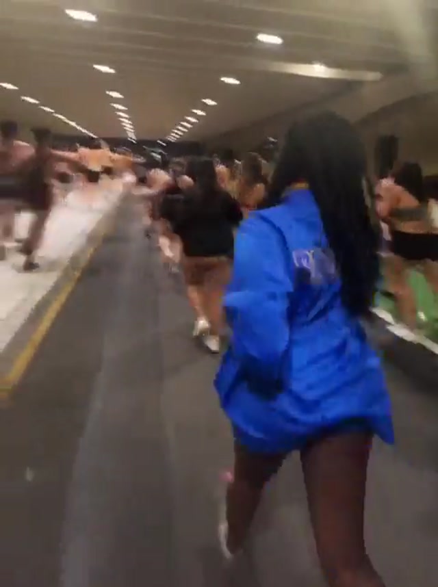 UCLA underwear run