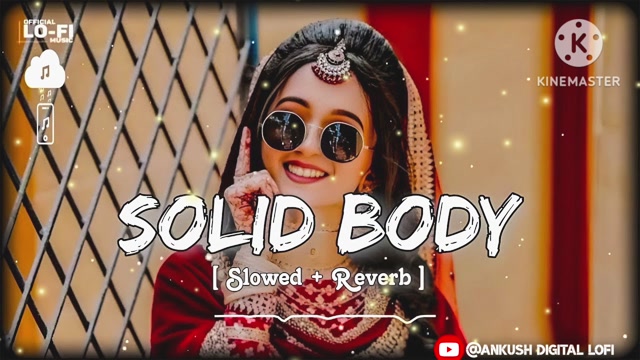 Solid body lofi song slowed reverb trending song 