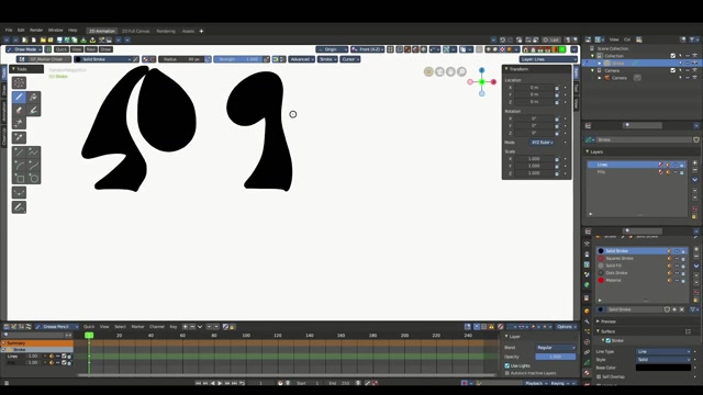 Bforartists 3.6.2 - Grease Pencil