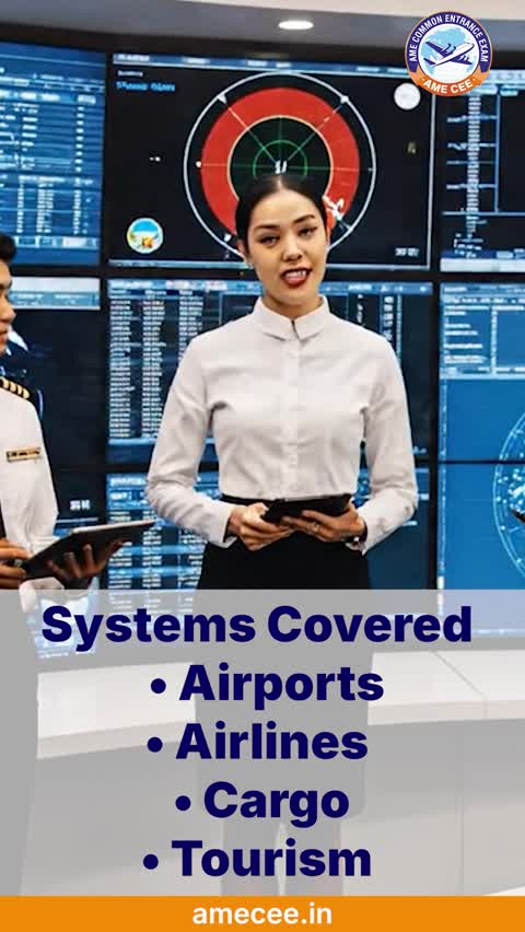 Your runway to a high-flying aviation career begins with AME CEE. ✈️