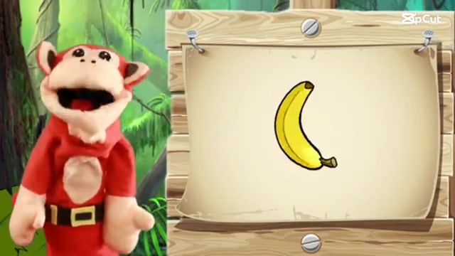 El mono silabo sonido banano 