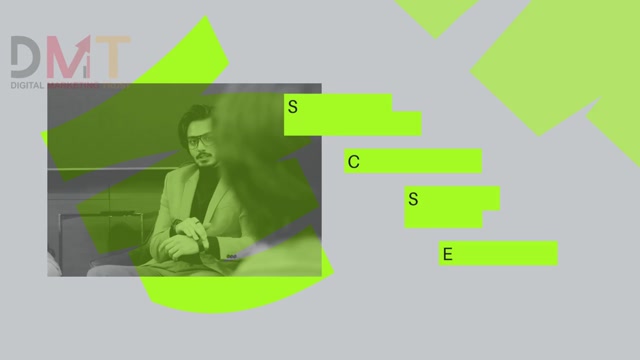 Grey Green Modern Learn About Digital Marketing Channel Intro Outro Youtube Video