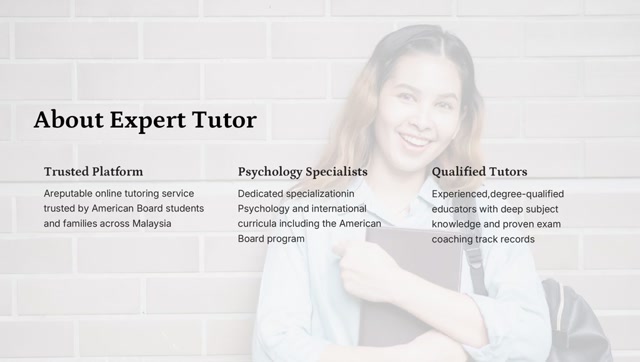 Online Psychology Tutors for American Board Malaysia | Expert Tutor 
