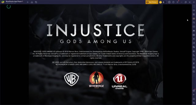 Intro And Opening-Injustice 01 Mobile:God Among Us