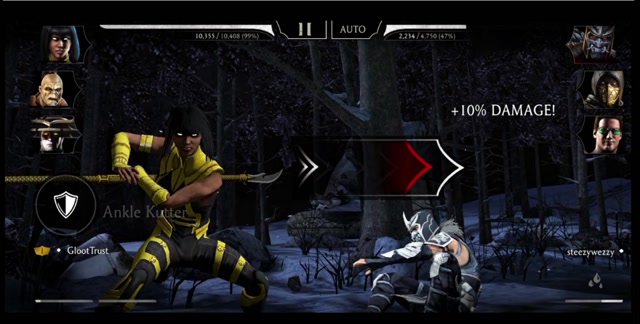Fight 02 PVP Klash Mode -Mortal  Kombat Mobile 
