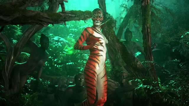 Rebecca Romijn Body-Painted ¦ Skin Wars Season 2 Premiere June 10! 60 FPS 4K BY ELO 3840x2160