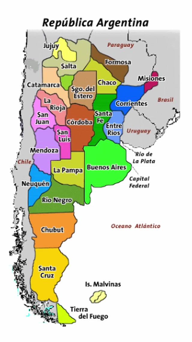 ¿Cuántas provincias tiene Argentina?