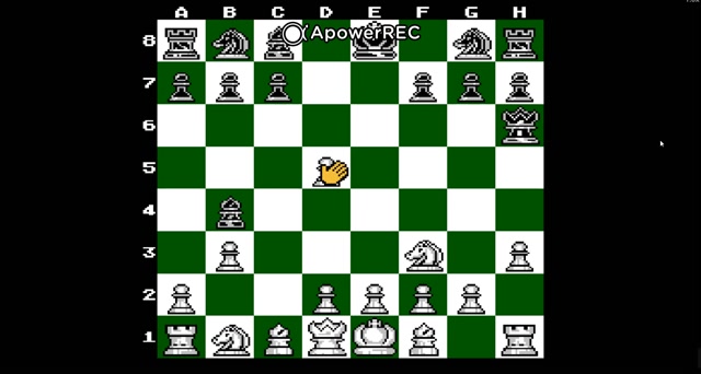 Chessmaster NES partida 4 - parte 2