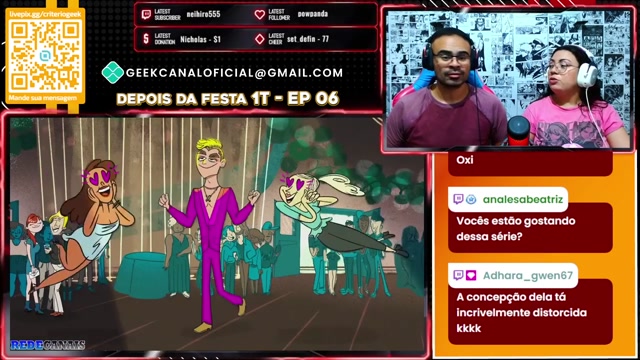 React de depois da festa T1 EP 6