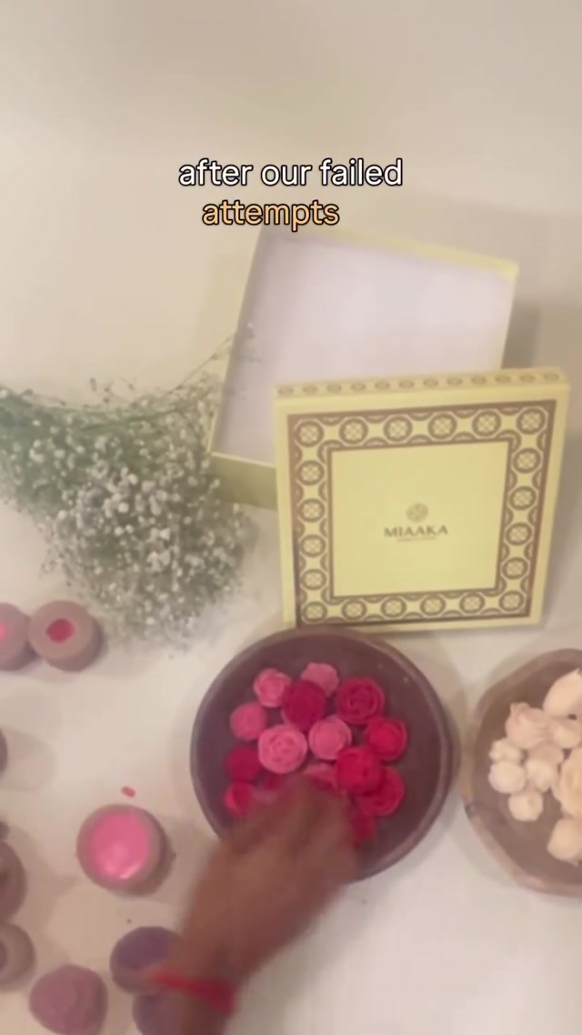 Inside MIAAKA Workshop: How Our Flower Topper Candle Bouquets Are Made 