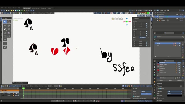 Bforartists 3.6.2 - Grease Pencil