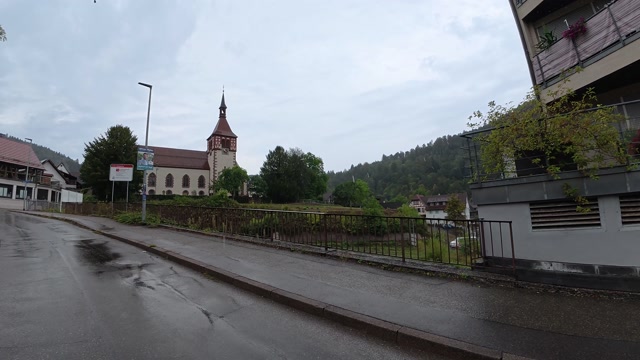 A rainy visit to Bad Liebenzell in the Black Forest